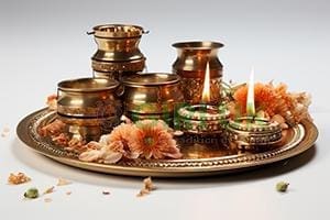 Puja Plates & Stands