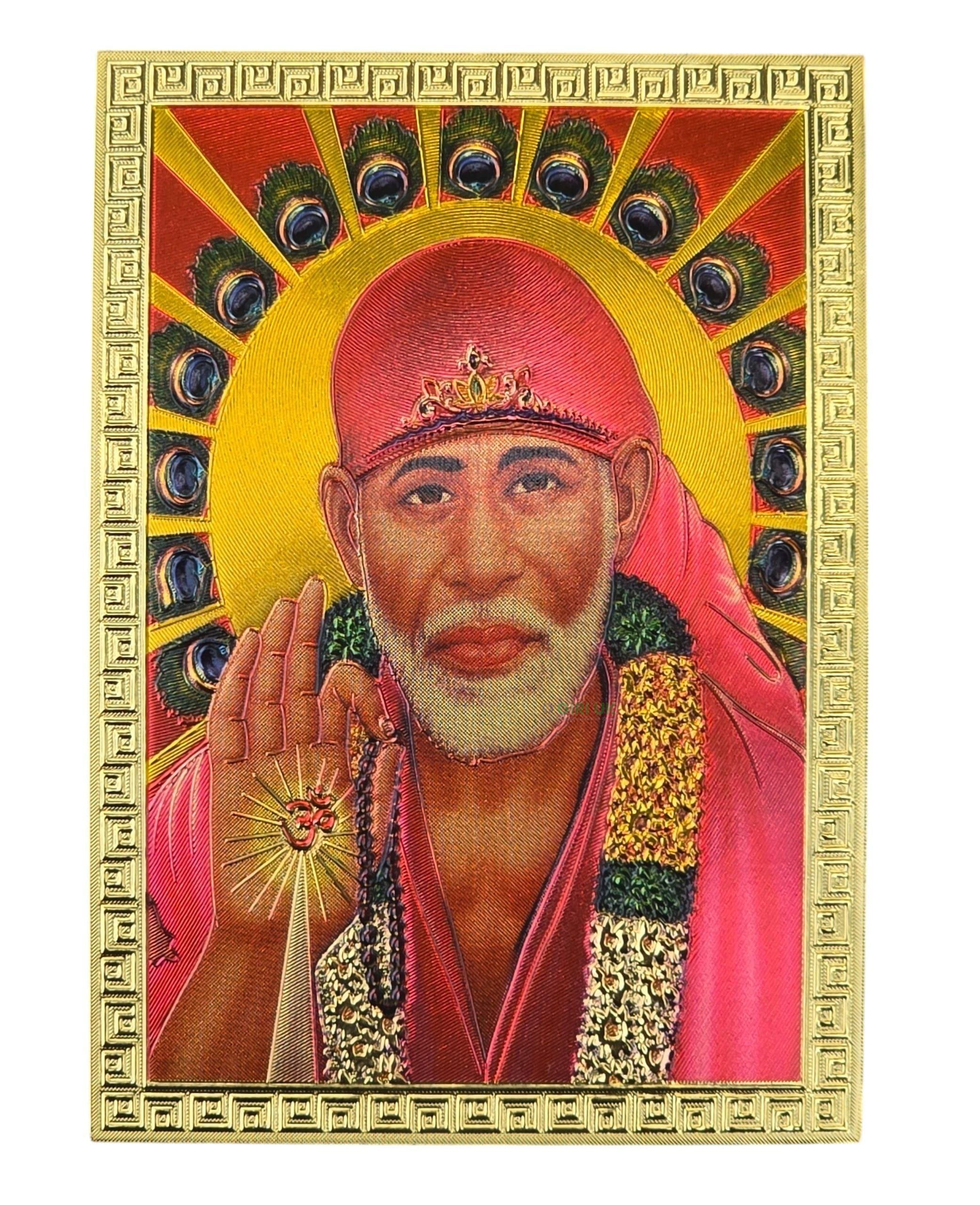 Saibaba Photo Fridge Magnet