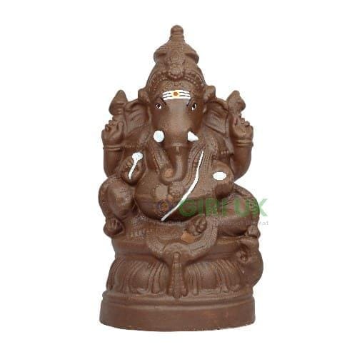 Ganapati Big - Clay - 15 Inch Right Trunk