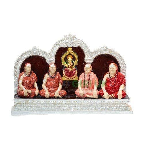 Sringeri Saradha Guruparampara - Resin - 9 Inches