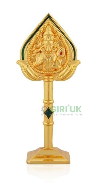 Murugan Face with Vel - GP - 4 Inch