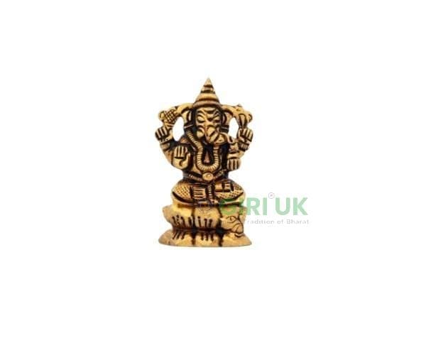 A/F Ganesh With Lotus 2 Inch (0.065 gms)