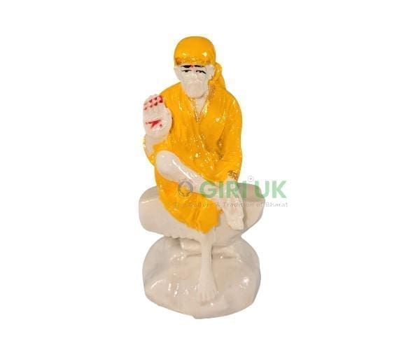 Shirdi Sai Baba Idol - Marble - 3.5 inches
