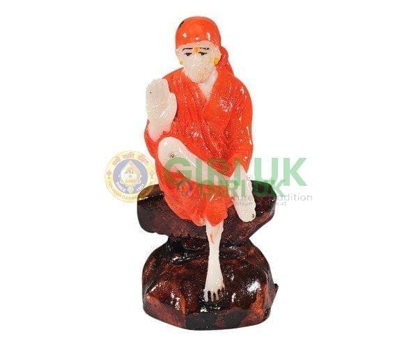 Shirdi Sai Baba Idol - Marble - 3.5 inches