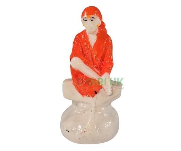 Shirdi Sai Baba Idol - Marble - 3.5 inches
