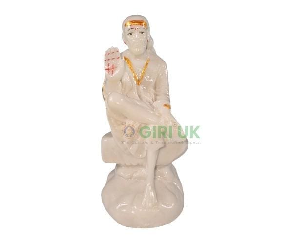 Shirdi Sai Baba Idol - Marble - 5 inch