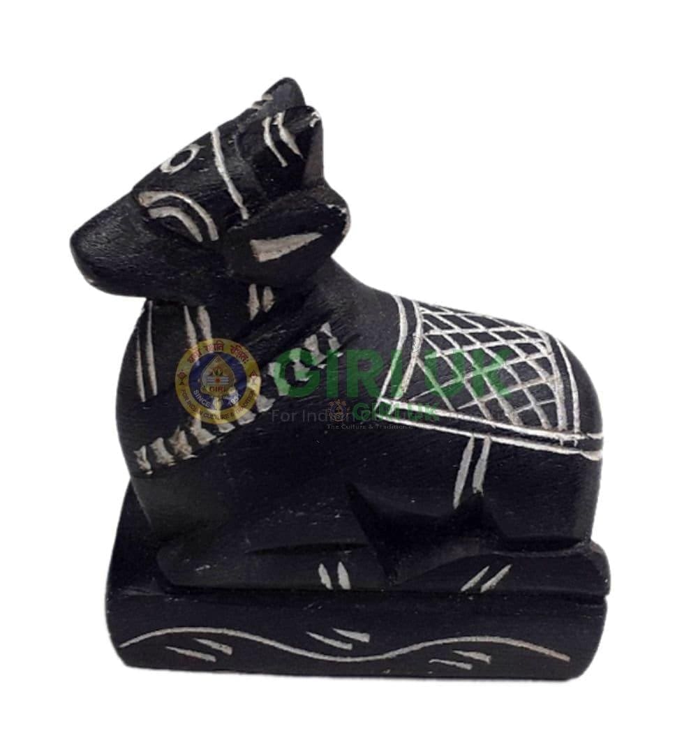 Stone Nandi idol - 2.5 inches