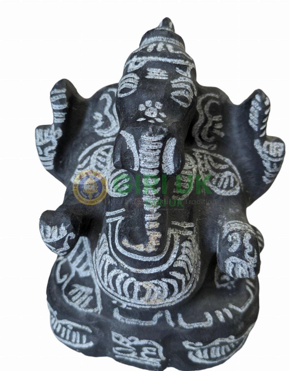 Sri Ganapati Idol - 6 inch - Stone