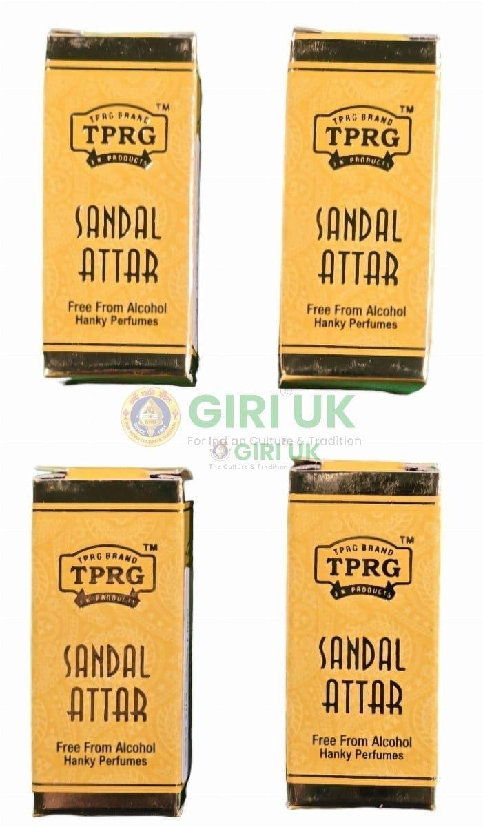 Sandal Attar 3ml-(Pack of 4)