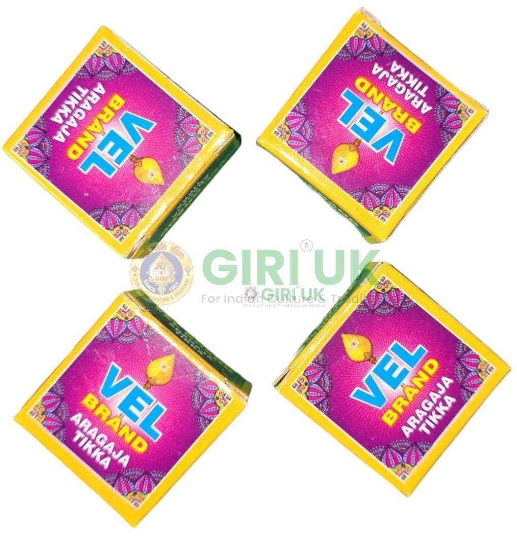 Vel Aragaja Tikka-(Pack of 4)