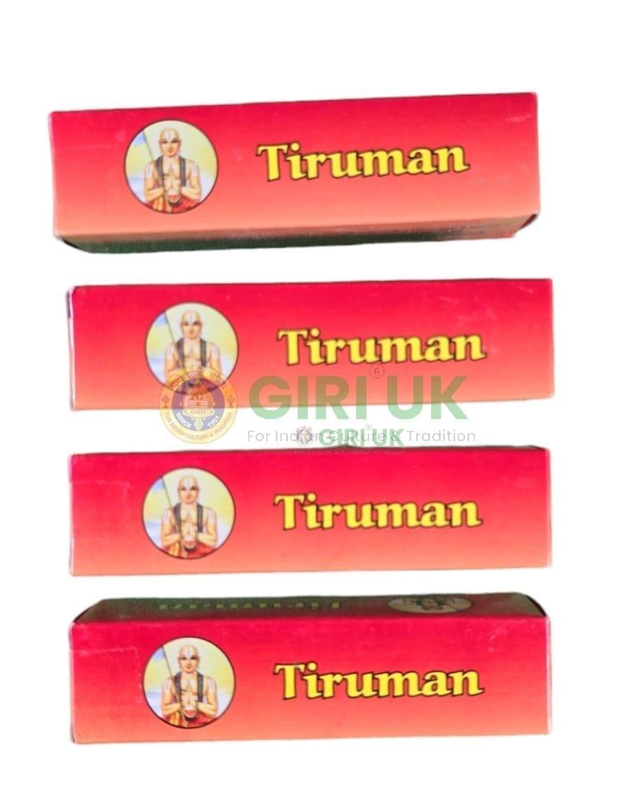 Long Tiruman (Srichurnam) stick-(Pack of 4)