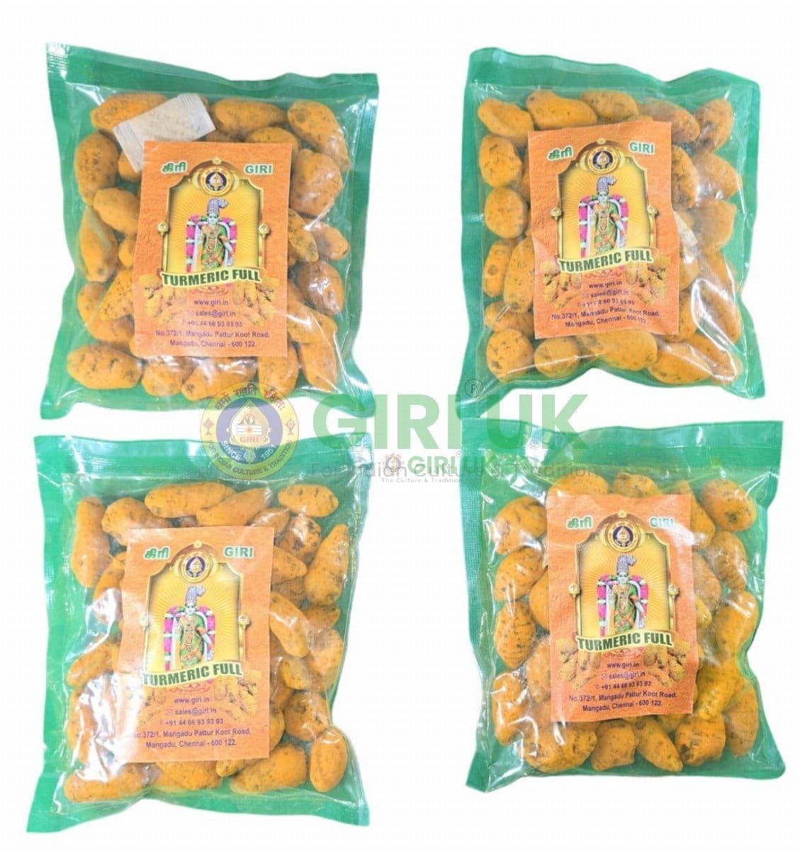 Whole Dried Turmeric Root 250 Gms-(Pack of 4)