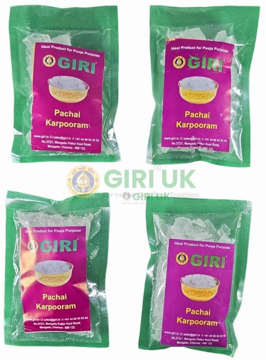 Meenakshi Pachai Karpuram (Camphor) - 50g-(Pack of 4)