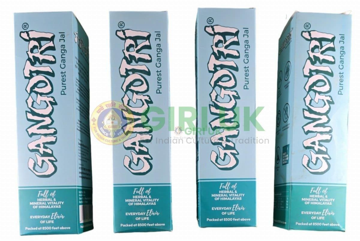 Gangotri Gangajal Bottel - 1000 ml-(Pack of 4)