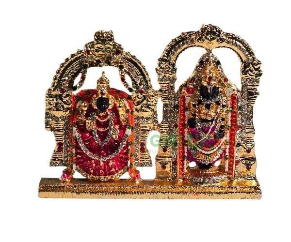Balaji Thayar - Gold Colour - Stone - ST2617 - 3 Inch