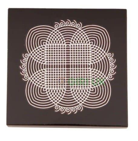 Manai - Rangoli Design - Square - 3 x 3 Inch