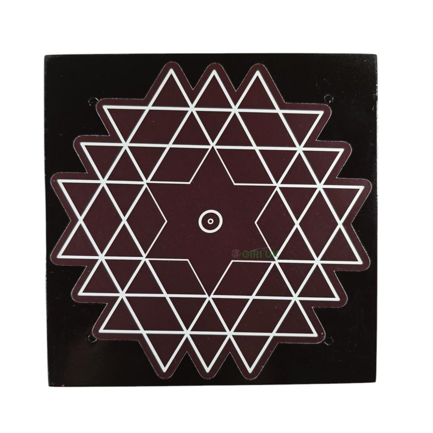 Manai - Rangoli Design 2- Square - 6x6 Inch