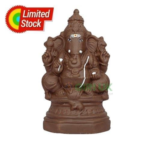 Ganapati Gundu - Clay - 10.5 Inch Right Trunk
