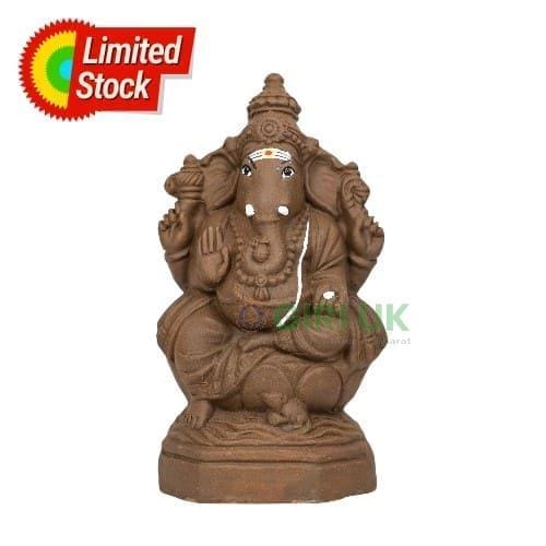 Ganapati Kamalar  - Clay - 10.5 Inch Right Trunk