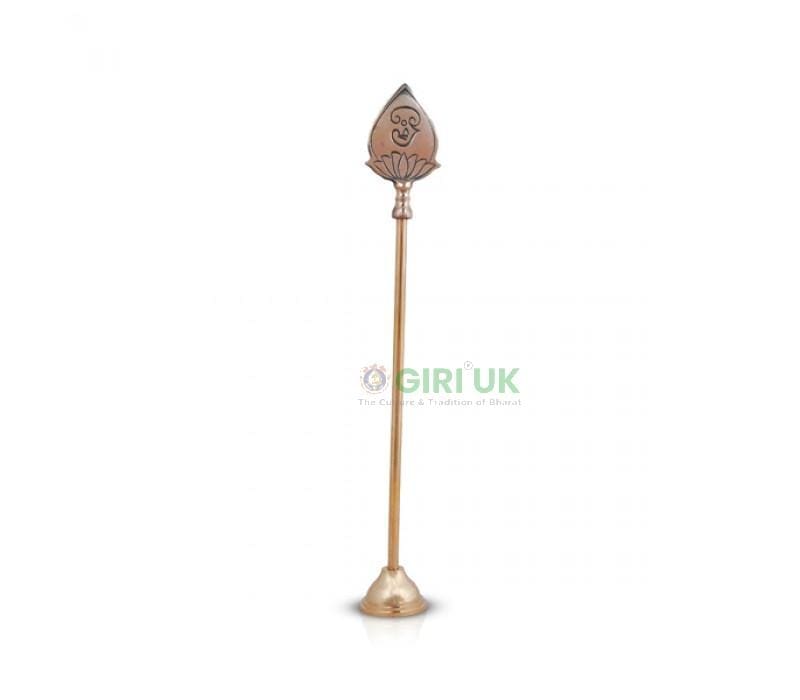 Brass Vel - 12 Inches | Murugan Vel/ Astras for Deity/ 150 Gms