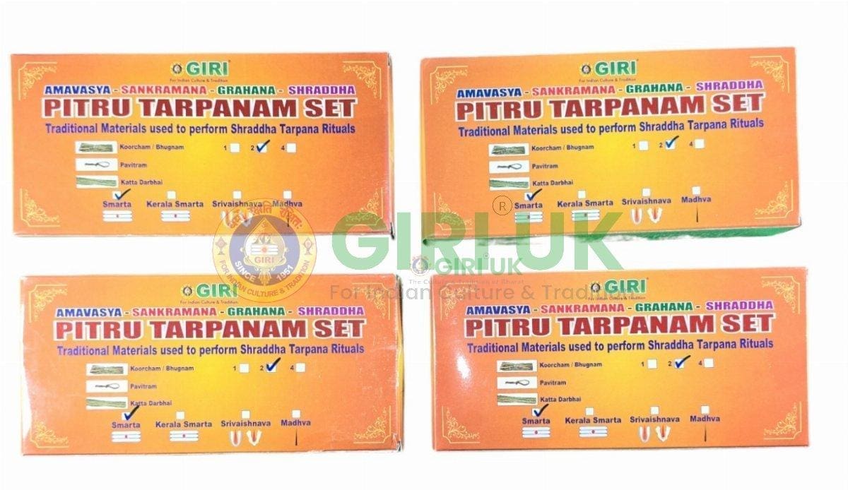 Amavasya Tarpana Darbhai Set Iyer - 16 Pcs-(Pack of 4)