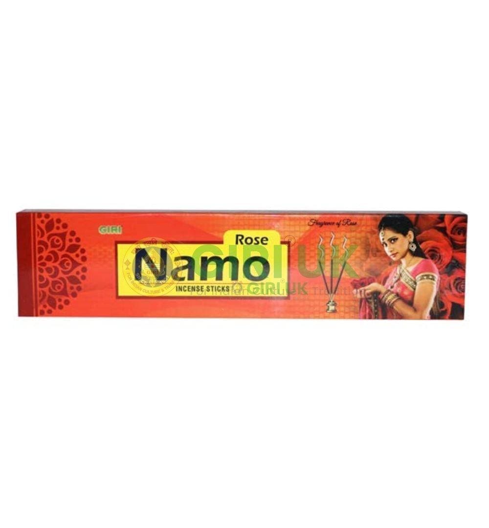 Namo Rose Incense Sticks (Agarbati) - pack of 10
