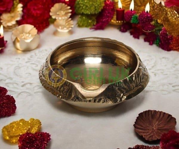 Kubera Vilakku (Deepam) - Brass