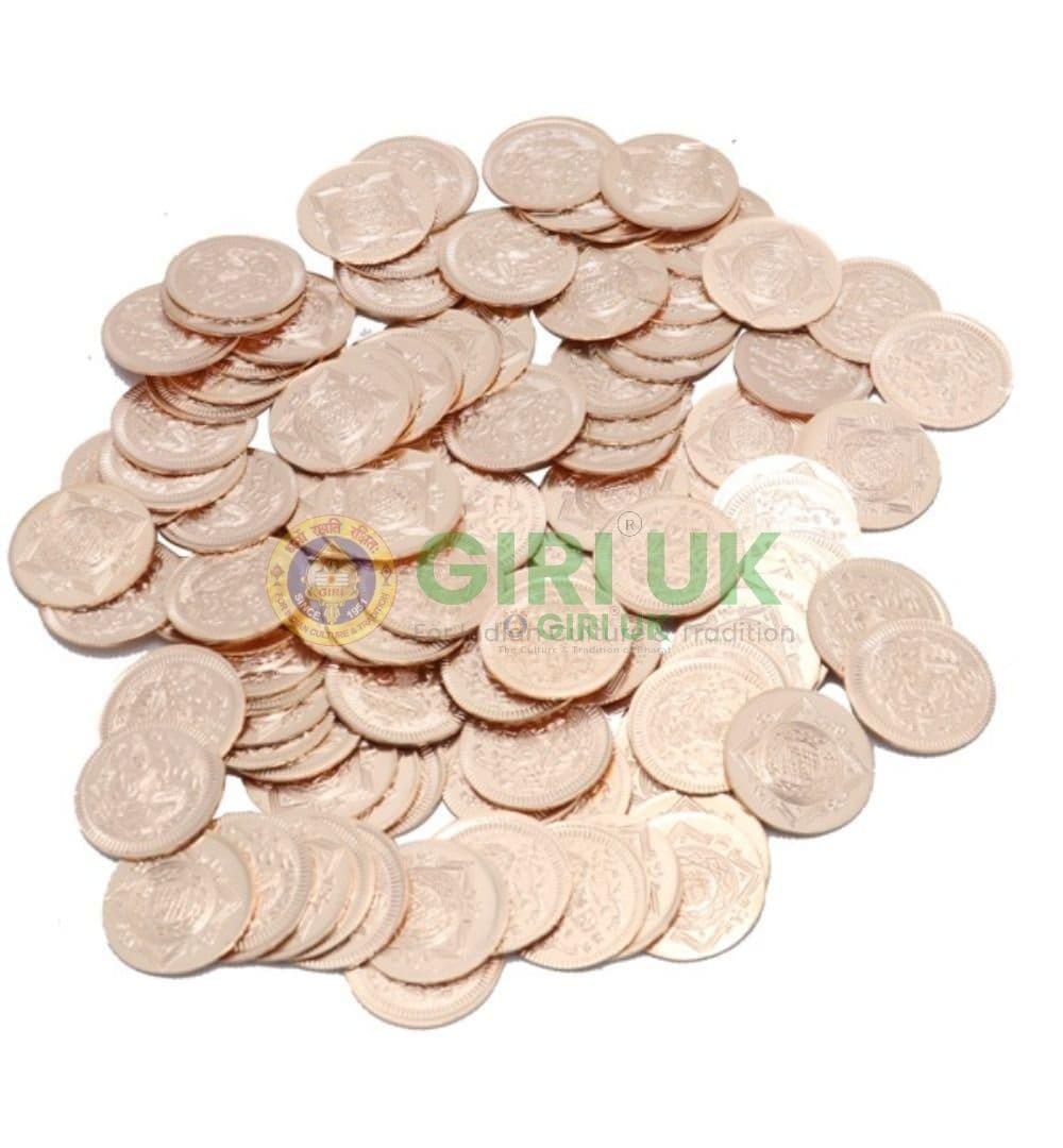 Maha Lakshmi coins with box - Copper