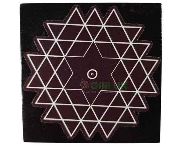 Manai - Rangoli Design 4 - Square - 3 x 3 Inch