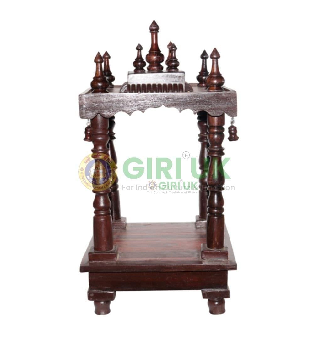 Wooden Pooja Mandapam - 12 x 18 inches