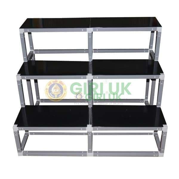 3-Step, 2-width Regular Frame Golu Padi Stand (3R)