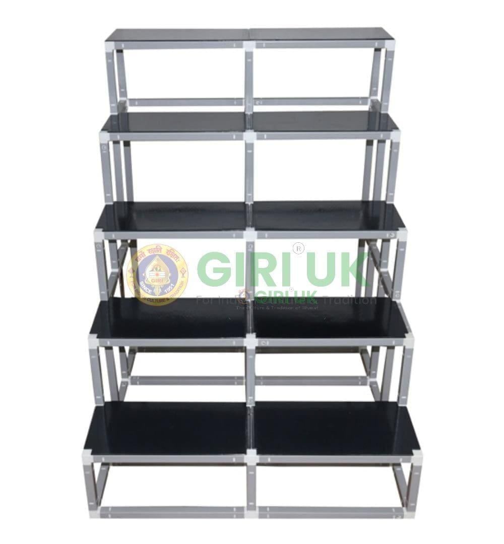 5-Step, 2-width Regular Frame Golu Padi Stand (5R)