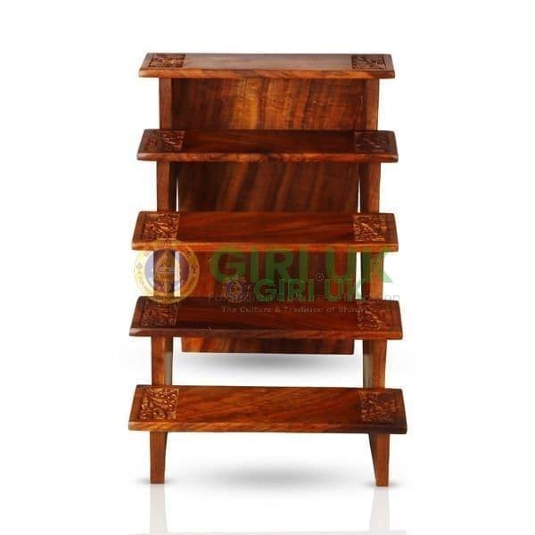 Miniature Golu Padi Stand in wood