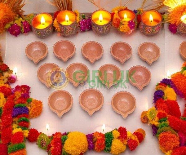 Clay Oil Lamp - Medium - 12pcs