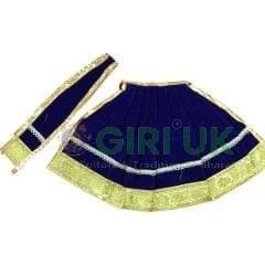 Velvet Amman Pavadai 9 Inch