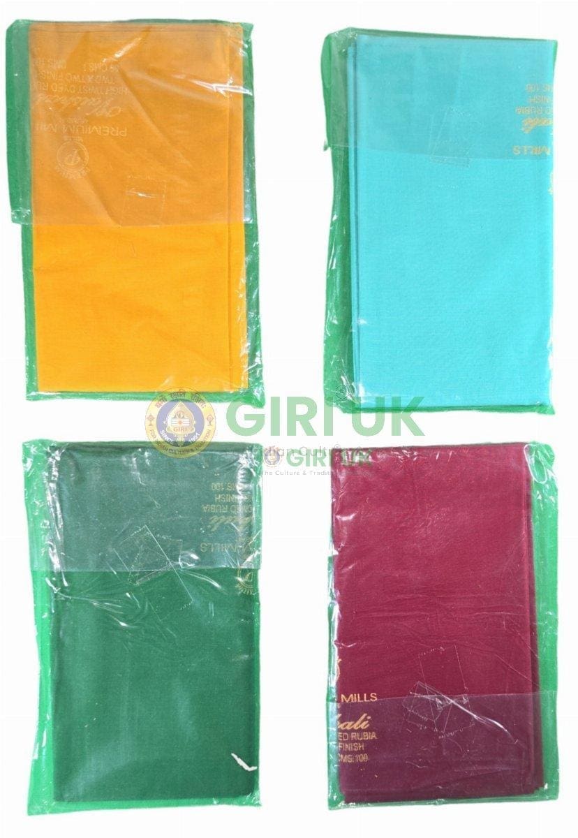 Cotton Blouse Bit for Saree-(Pack of 4)