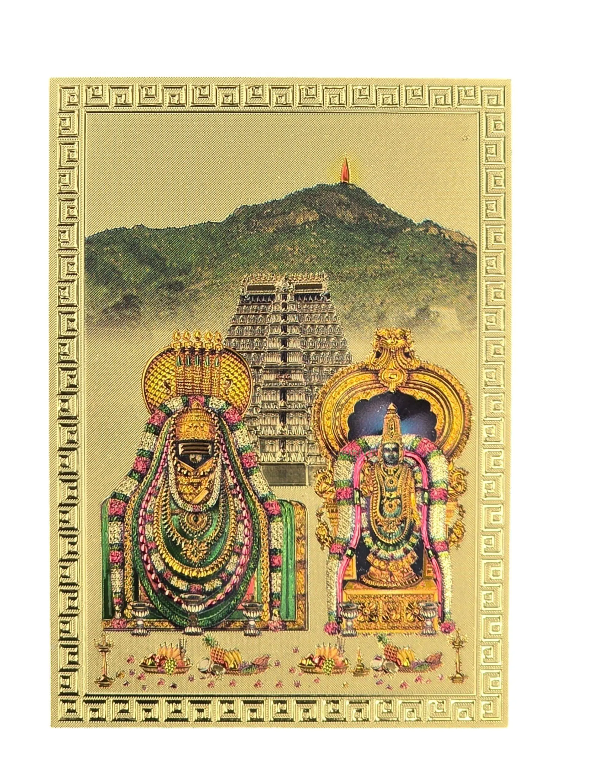 Arunachaleswarar Temple Photo Fridge Magnet