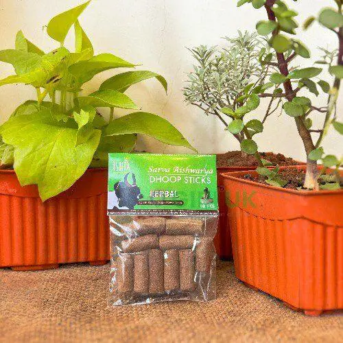 Organic Herbal Dhoop Sticks from Cow Dug