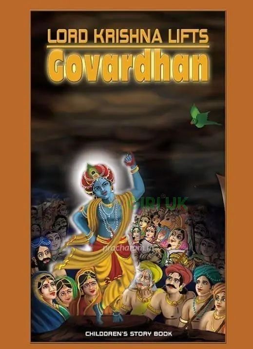 Krishna Lifting Govardhan