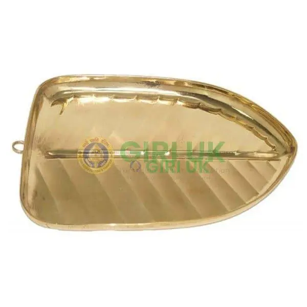 Brass Banana leaf Pooja Plate