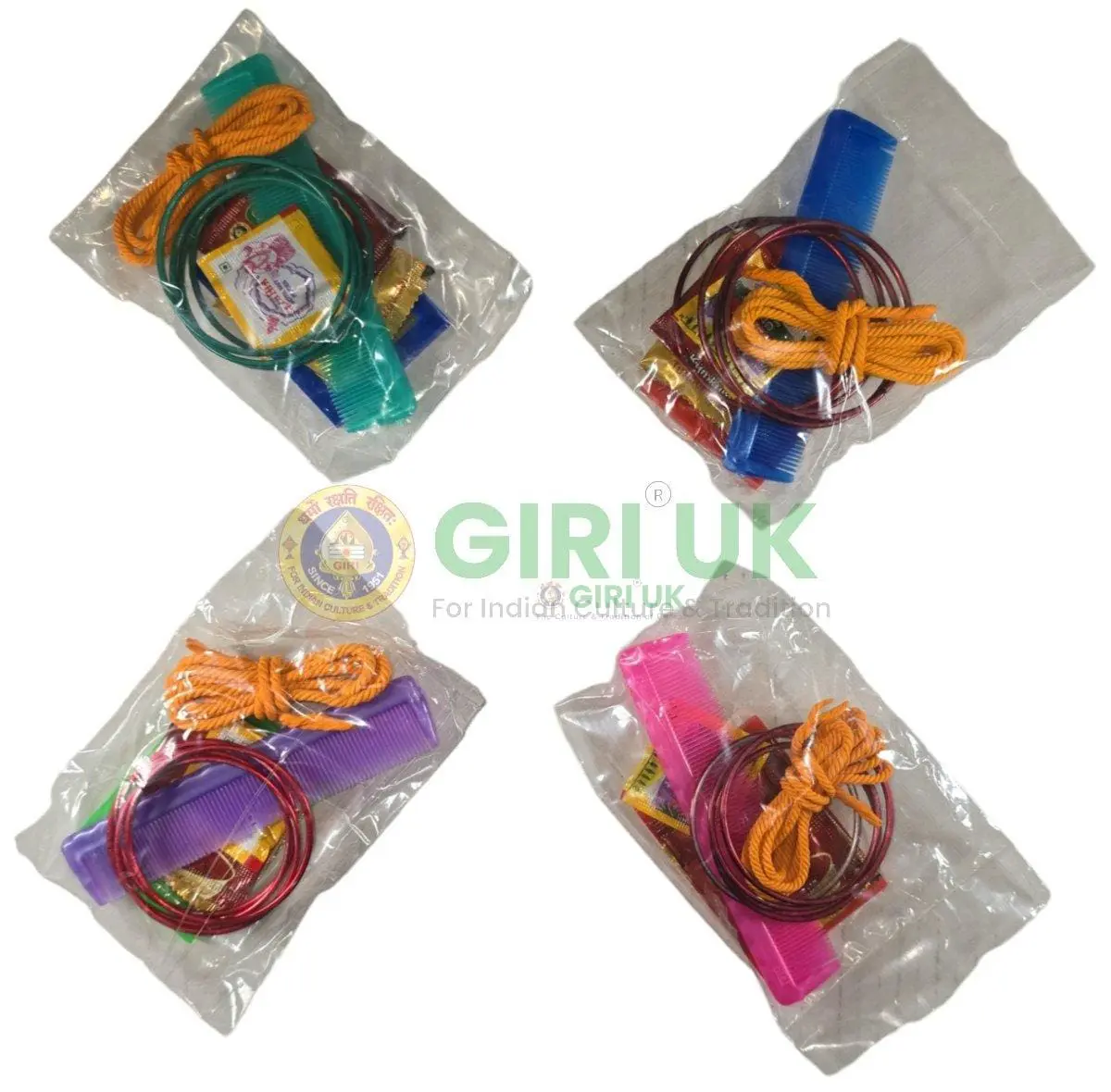 GiriUK Thambulam Set (Navarathri/Varalakshmi)-(Pack of 4)