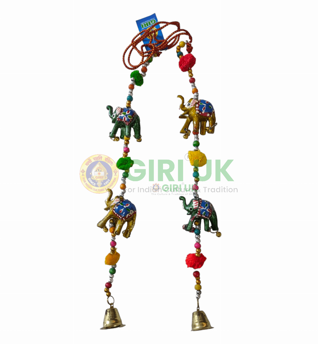 Decorative 1.5 inch Elephants x 2 - Thoran set