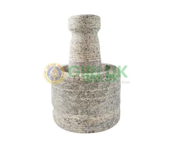 Kalvam - Black Stone - 3x4 Inch Dia