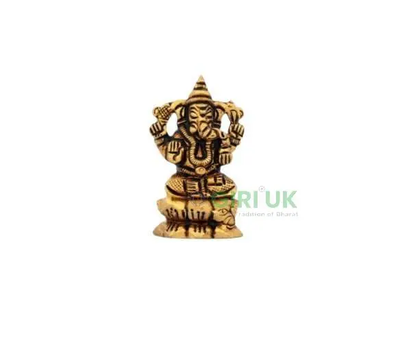 A/F Ganesh With Lotus 2 Inch (0.065 gms)