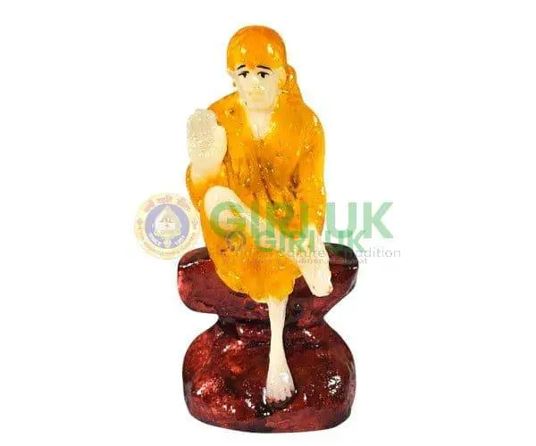 Shirdi Sai Baba Idol - Marble - 3.5 inches