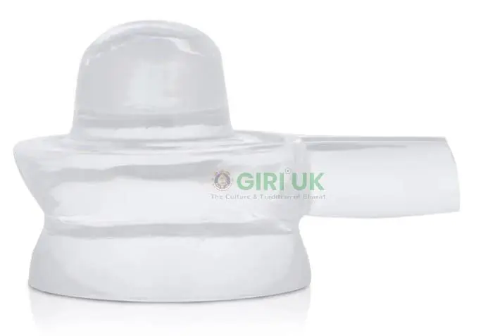 Spatik Shiva lingam - 1.5 inches