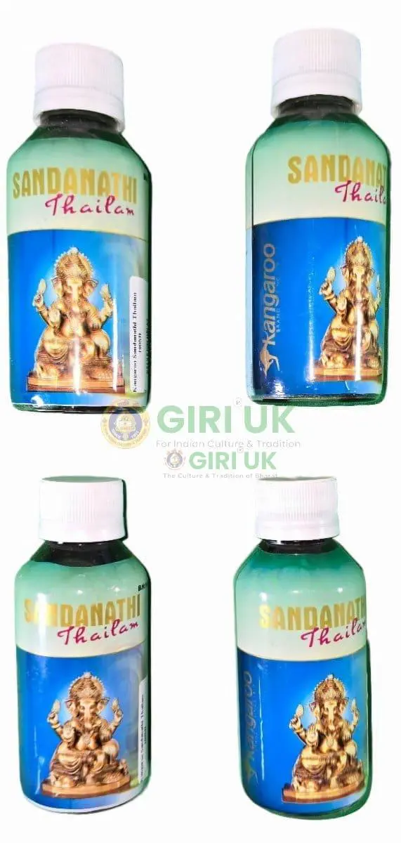Sandanathi Thailam (Sandalwood Oil)- 100 Ml-(Pack of 4)