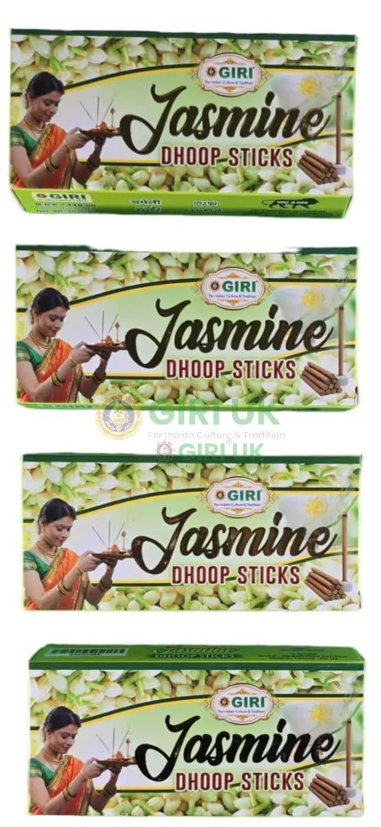 Jasmine Incense (Dhoop)-(Pack of 4)