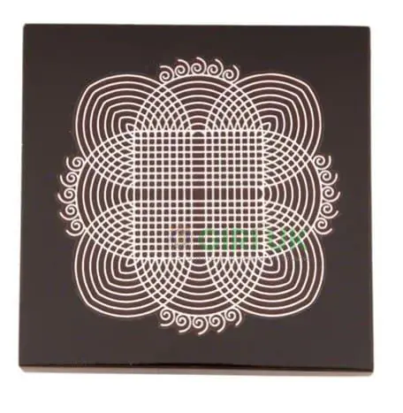 Manai - Rangoli Design - Square - 3 x 3 Inch