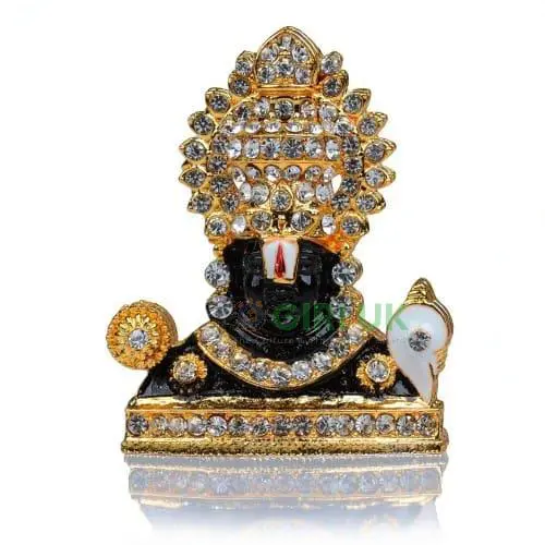 Balaji Statue - 2 x 1.5 Inches | White Stone